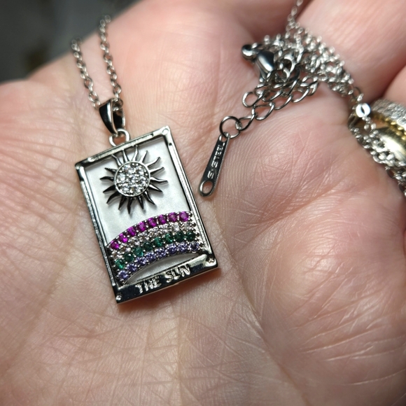 Other - The SUN Tarot Card Necklace